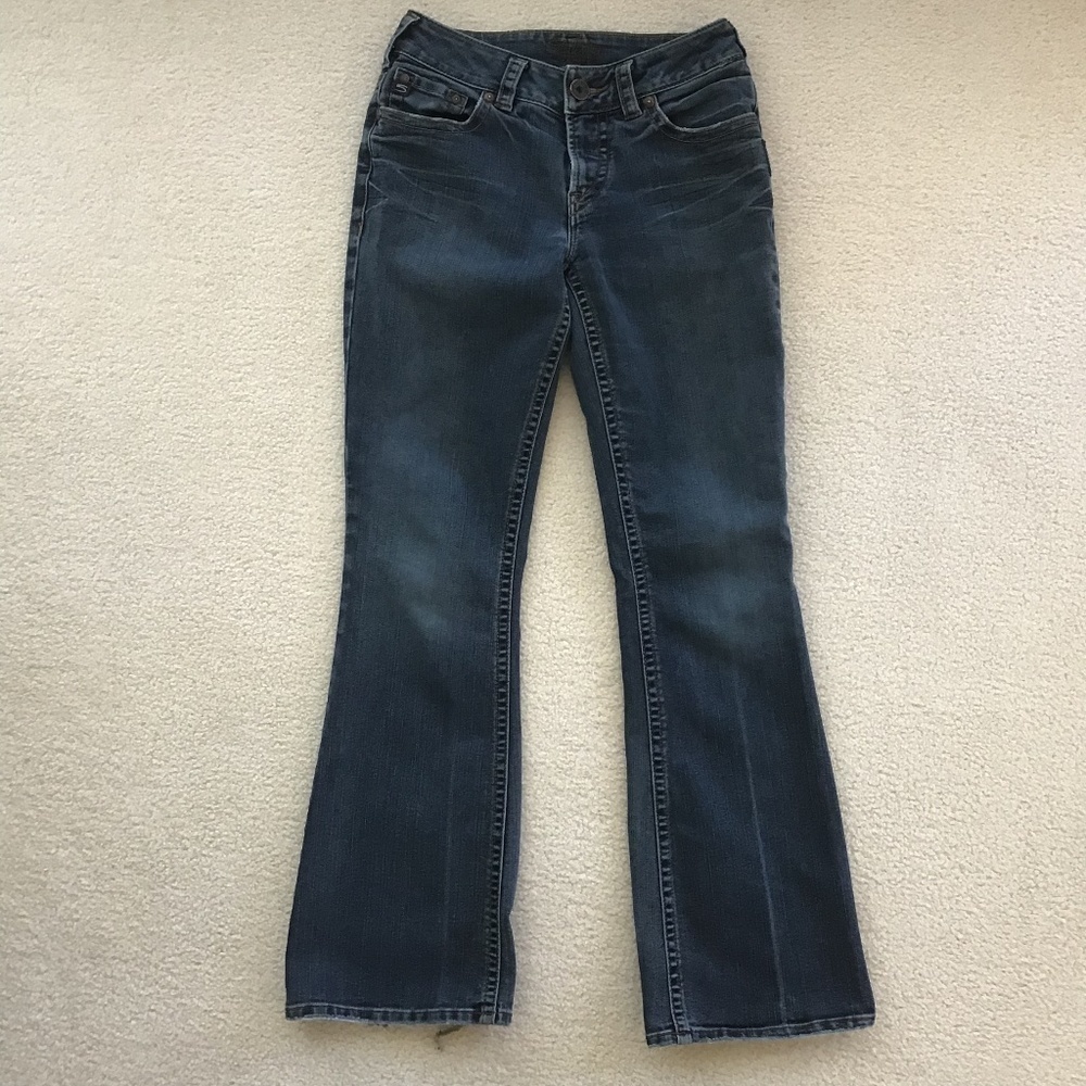 Silver Jeans Suki 26/30 womens blue jeans